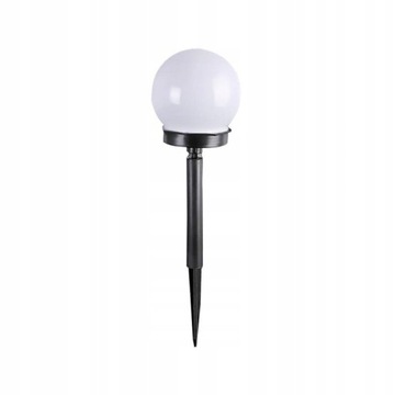 LAMPY SOLARNE OGRODOWE LED KULE BIAŁE LAMPKI 9szt