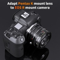 Адаптер PENTAX K PK к CANON EOS R EF-R RF RP R3 R5 R6 R8 R50 K&F