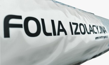 Folia 5x20 budowlana izolacyjna 5mx20m 0,50 ATEST