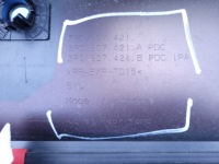 фото thumb №14, Skoda superb iv | бампер диффузор спойлер зад заднее универсал 3p0807421 | 0421
