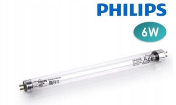НИТЬ НА НИТИ ДЛЯ УФ ЛАМПЫ 6ВТ PHILIPS UV1G-M ДВУХ ПИНЫ ОБРАТНОГО ОСМОСА