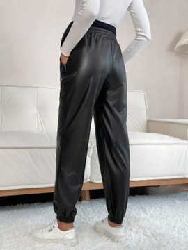 SHEIN БРЮКИ ДЛЯ МАТЕРИ ИЗ ИСКУССТВЕННОЙ КОЖИ 44 LRA