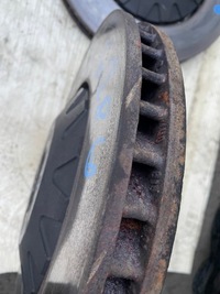 фото thumb №6, Audi s8 d5 диски тормоза зажимы перед зад комплект