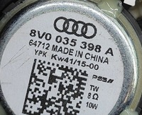 фото thumb №6, Audi a3 s3 8v 2016 права сторона динамік двері передніх