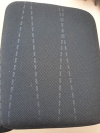 фото thumb №8, Підголівник середній задній зад сидіння toyota yaris ii оригінальний номер матеріал чорний