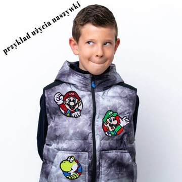 Dino Naszywka Aplikacja Termo Naprasowanka Mario