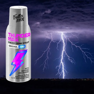 Сироп для газировки FruttaMax ENERGY DRINK LIGHT карбонизатор 500 мл на 12 ЛИТРОВ