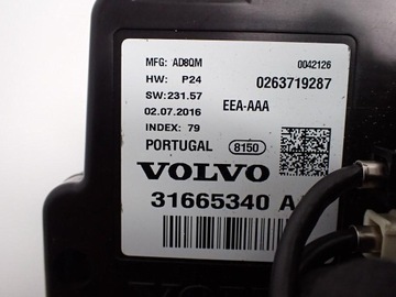фото thumb №8, Спидометр приборы европа 31665340 volvo s90 ii 2.0d 16r