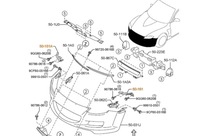 фото thumb №1, Кронштейн направляющая правый mazda rx-8 2003-2008 оригинальный номер