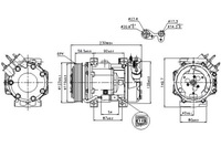 фото thumb №1, Nissens компресор кондиціонера abarth grande punto