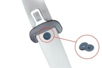 фото thumb №3, Кліпса кліпса стопор блокування зажим замки do поперечина безпеки szary