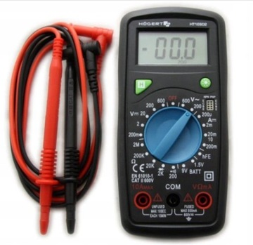 HOGERT HT1E602 ЦИФРОВОЙ МУЛЬТИМЕТР С ЖК-дисплеем