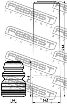 фото thumb №2, Захисні накладки відбійники амортизатора зад do hyundai i10