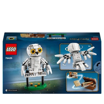 LEGO Harry Potter 76425 Хедвиг В гостях у ул. Тисовый проезд 4 7+ 337 шт.