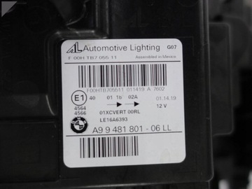 фото thumb №11, Bmw x7 g07 лампа laser левая европа 9481801