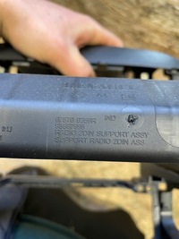 фото thumb №2, Рамка каркас радио renault 678700359r