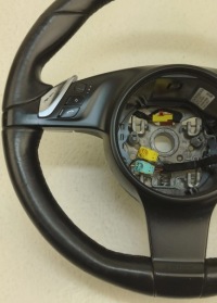 фото thumb №8, Porsche panamera 970 09-13 повітропровід мультифункція пелюстки перемикання czarna шкіра