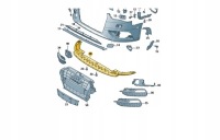 Audi оригинальный номер защита pod бампер a3 2013-2016. седан оригинал 8v5807233 Киев, фото thumb