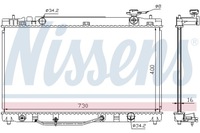фото thumb №15, Радіаторів двигуна nissens 164000h210 164000h240 16