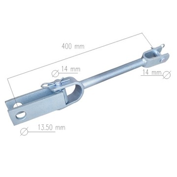 Трехточечная подвесная система KUBOTA / Cat I / Cat I / 12 x 50 x 500 мм