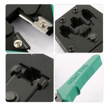 КОМПЛЕКТ КАБЕЛЬНОГО ТЕСТЕРА NS-468 CRIMINZER СНЯТИЕ ИЗОЛЯЦИИ 100 РАЗЪЕМ RJ45