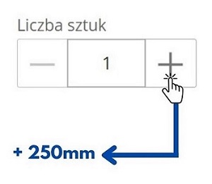 Filc techniczny biały gr. 15mm, szerokość 1800mm uszczelkowy, wełniany