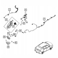 Клапан датчик evap wrangler 4xe grand cherokee 4xe 2.0 hornet 68364207aa Недорого, фото thumb
