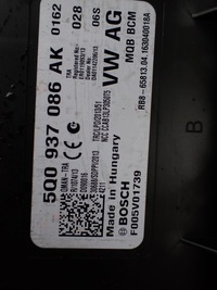 фото thumb №13, Джгут салону vw passat b8 sedan 2016 2.0 dsg eu 3g0971459 7278