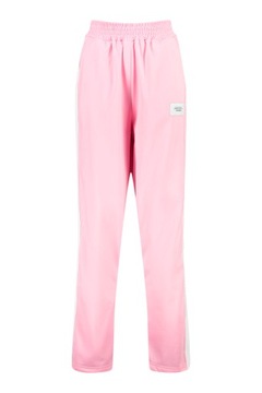 BOOHOO ЖЕНСКИЕ РОЗОВЫЕ СПОРТИВНЫЕ БРЮКИ, ПРЯМЫЕ, S 1VAE