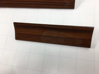 фото thumb №5, Drewno декори zebrano панелі приладової панелі konskoli панель приладів mercedes w124