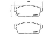 фото thumb №1, Brembo тормозные колодки тормозные suzuki alto 09- brembo