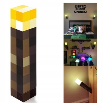 ЛАМПА-ФАКЕЛ MINECRAFT Paladone оригинал