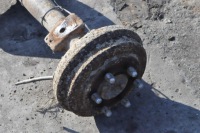 Купить Mitsubish l200 1 1993-1996 2.5td 87km мост задний балка подвеска 306tys, фото thumb