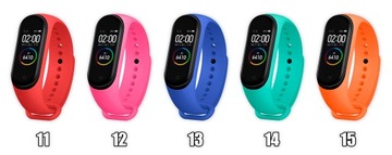 РЕМЕНЬ ДЛЯ XIAOMI MI BAND 3/4 - ЦВЕТА