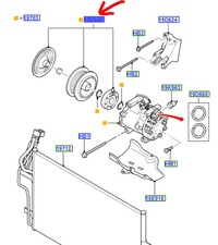 фото thumb №1, Сцепление компрессора кондиционера ford focus cmax