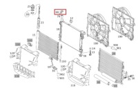 фото thumb №2, Mercedes slk r171 кронштейн кронштейн радиатора оригинальный номер