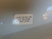 фото thumb №12, Кришка кришка багажника зад задня скло audi q3 8u 11- lx7w