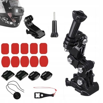 КОМПЛЕКТ ДЛЯ КРЕПЛЕНИЯ НА ШЛЕМ GOPRO SJCAM EKEN