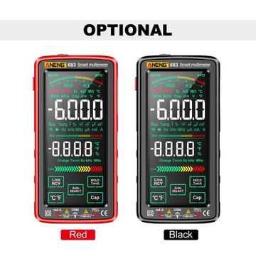 ANENG 683 6000 отсчетов большой цифровой мультиметр с