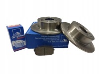 фото thumb №1, Toyota rav4 iv 12- 2.0 2.2 d тормозные колодки тормозные диски набор тормоза задняя