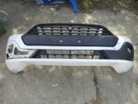 фото thumb №1, Бампер передній ford transit custom решітка радіатора 2012-2018 w колір білий