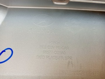 фото thumb №10, Hyundai bayon рестайлінг 2024- спойлер накладка бампера перед 86577-q0ba0