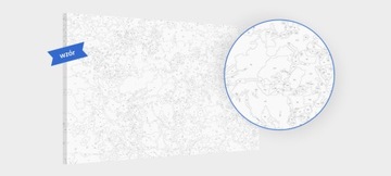 Картина по номерам Карта мира Земля