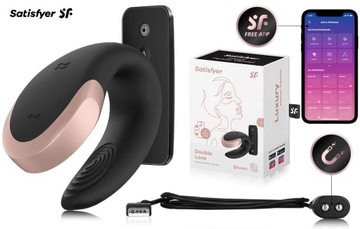 ВИБРАТОР ДЛЯ ПАР SATISFYER DOUBLE LOVE - ПРИМЕНЕНИЕ