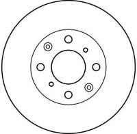 фото thumb №4, Диск тормозная trw automotive df4152
