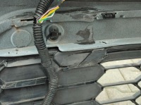 Бампер передний kompletny белый pah радар перед dodge hornet 2022– Доставка, фото thumb