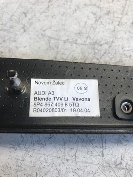 фото thumb №5, Планка dekor дверь левый перед audi a3 8p4867409b