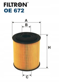 фото thumb №4, Filtron фильтр масла fiat 500x linea tipo jeep renegade mini r50 r53