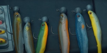 Savage Gear Slender Scoop Shad 13 см LEMON BACK