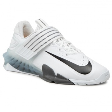 КРОССОВКИ NIKE SAVALEOS ТЯЖЕЛАЯ АТЛЕТИКА СПОРТИВНЫЕ ТРЕНИРОВОЧНЫЕ БЕЛЫЕ 46